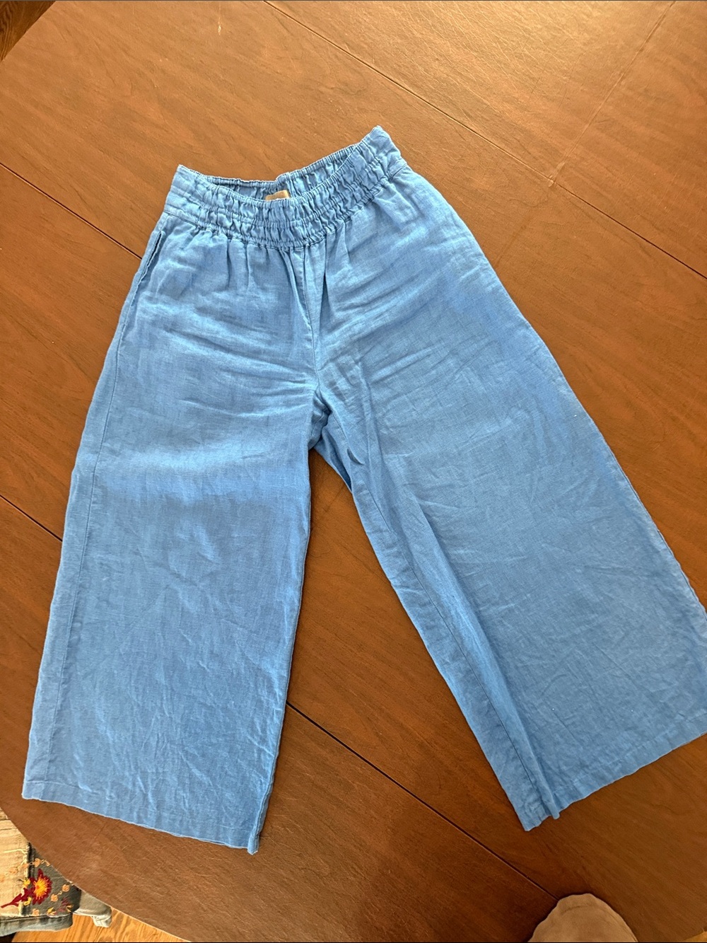 Anthropologie Wide-Leg Pants - Blue
